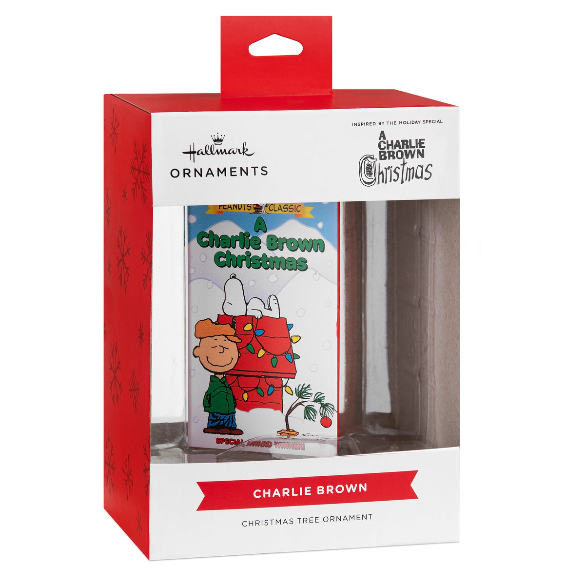 Collectable PEANUTS™ Hanging Ornament - A Charlie Brown Christmas Special VHS