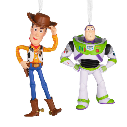 Collectable Disney Pixar Toy Story 5 'Storied Moments' Woody & Buzz Ornament Duo