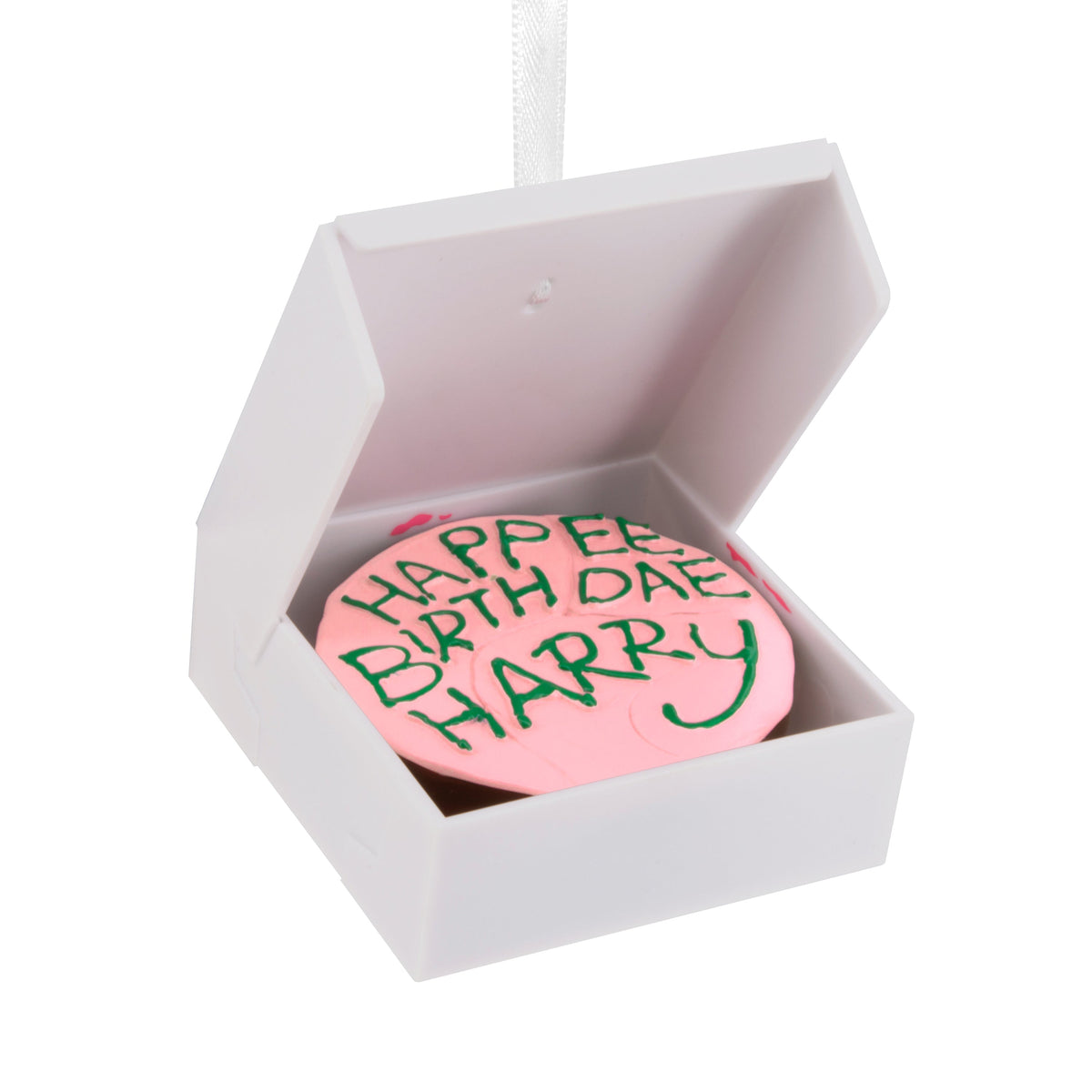 Collectable Harry Potter™ - Harry's Pink 11th Birthday Cake Ornament