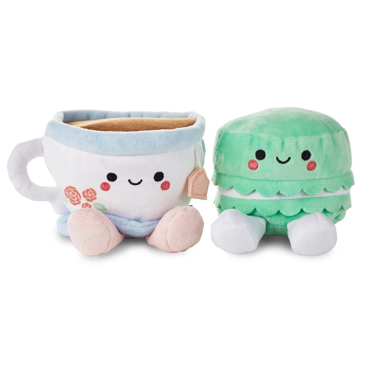 Better Together Tea & Macaron Magnetic Soft Toy Pair
