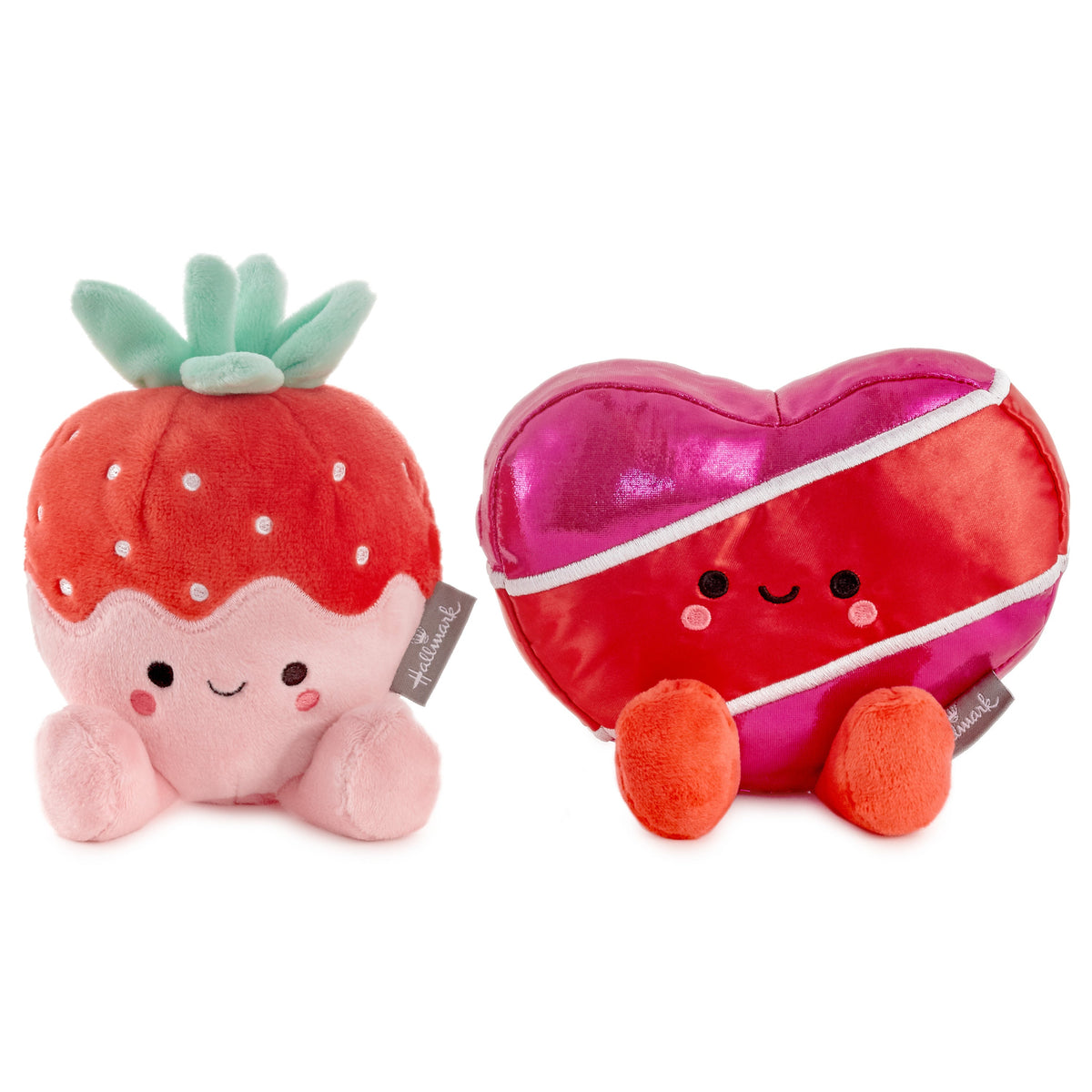Better Together Strawberry & Chocolate Magnetic Soft Toy Pair