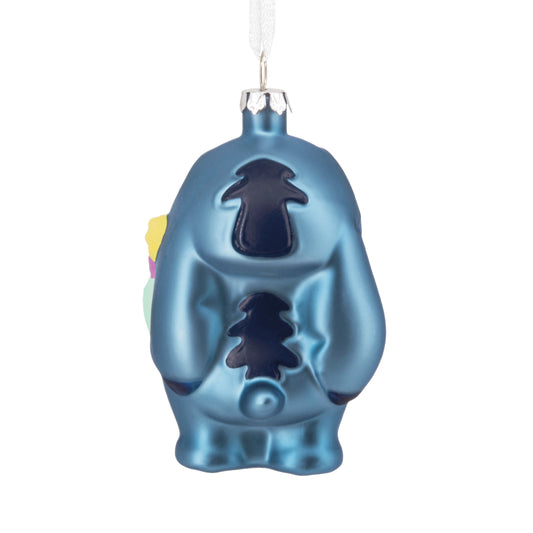 Collectable Disney Lilo & Stitch Scrump & Stitch Glass Ornament