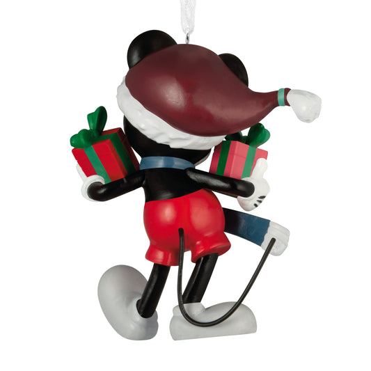 Collectable Disney Mickey Mouse Resin Hanging Christmas Ornament