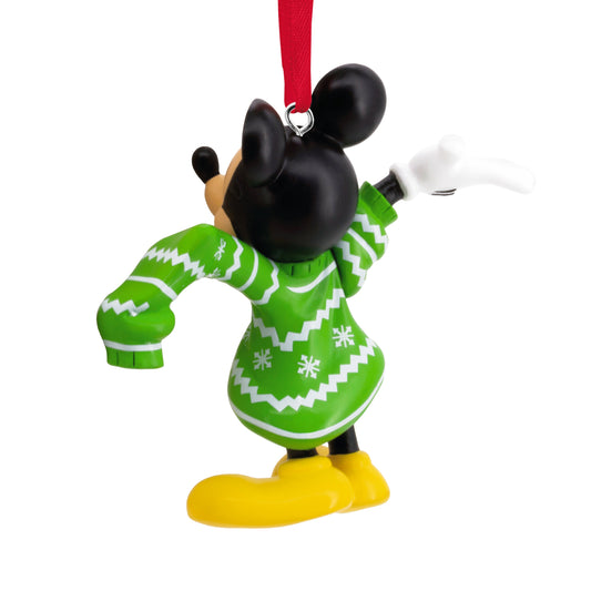 Collectable Disney - Mickey Mouse in Oversized Jumper Ornament