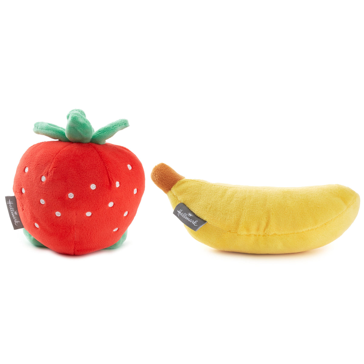Better Together Strawberry and Banana Magnetic Plush Pair