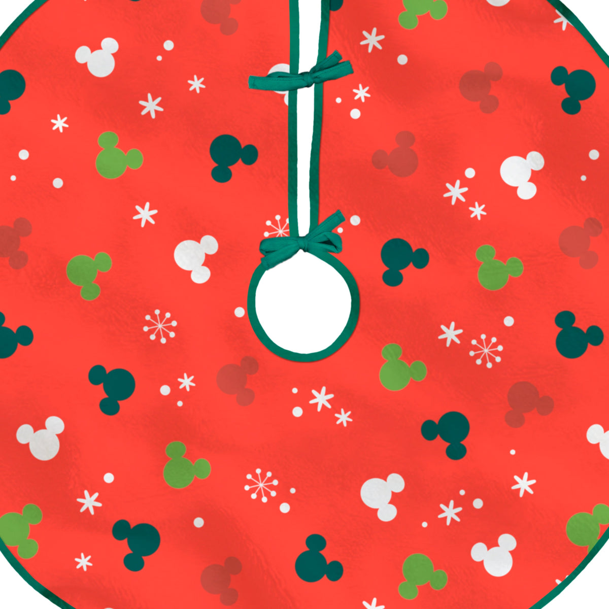 Disney Mickey Mouse Christmas Tree Skirt - Mickey Mouse Ears Design