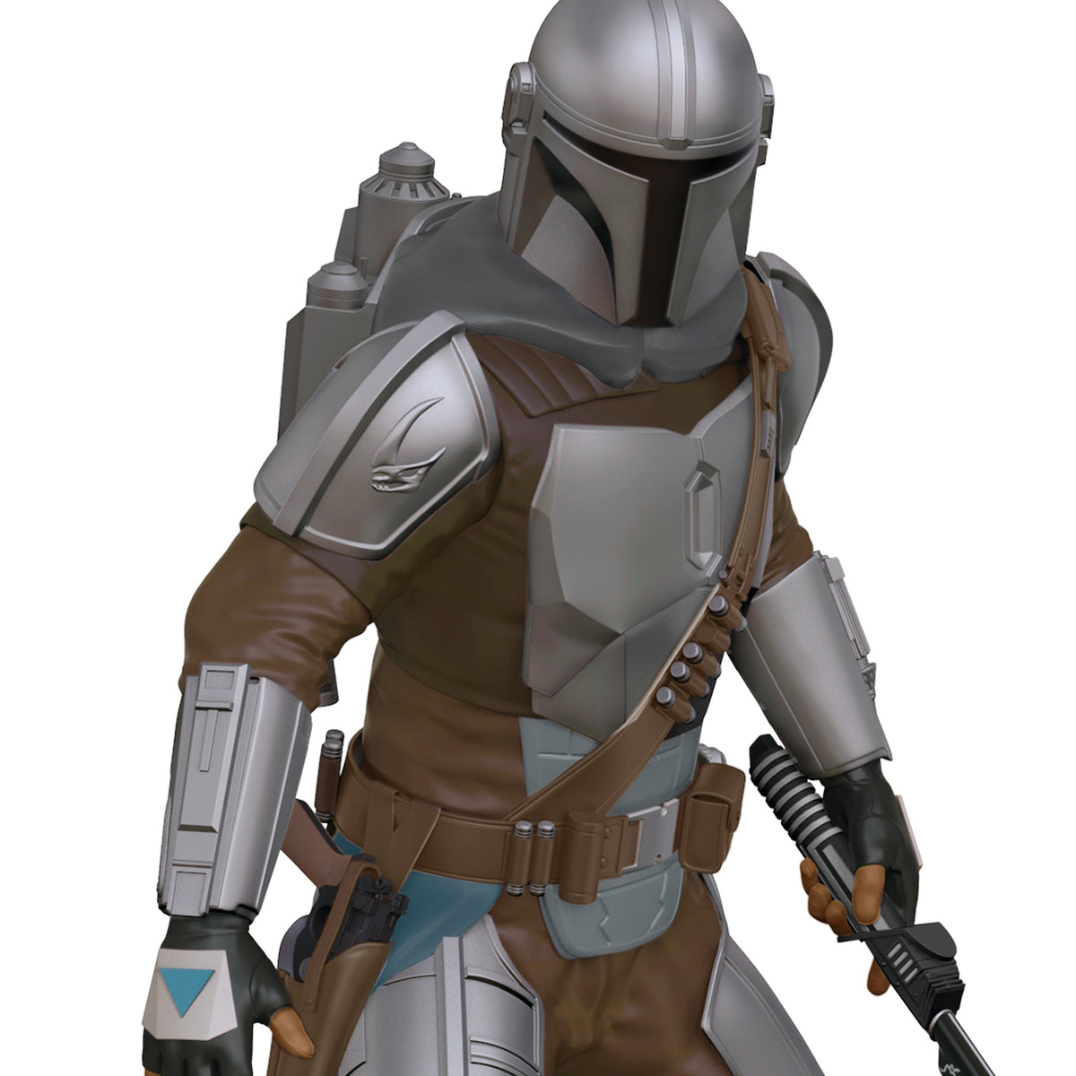 Keepsake The Mandalorian™ Ornament - Mandalorian & Dark Saber Design