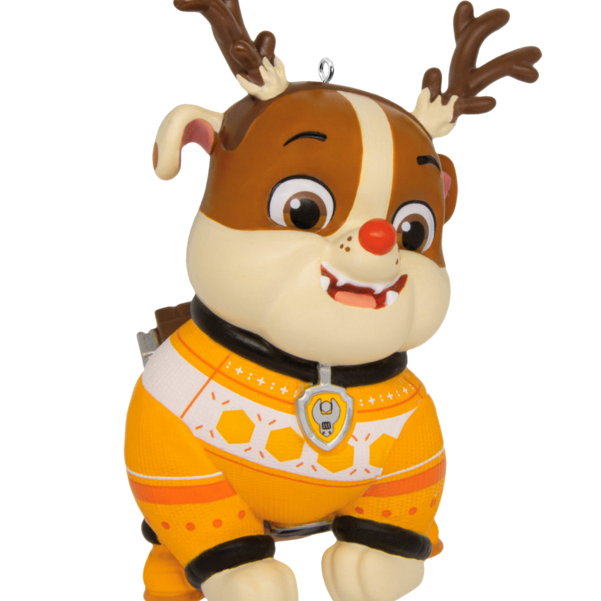 Collectible Paw Patrol - Festive Rubble the Bulldog Ornament