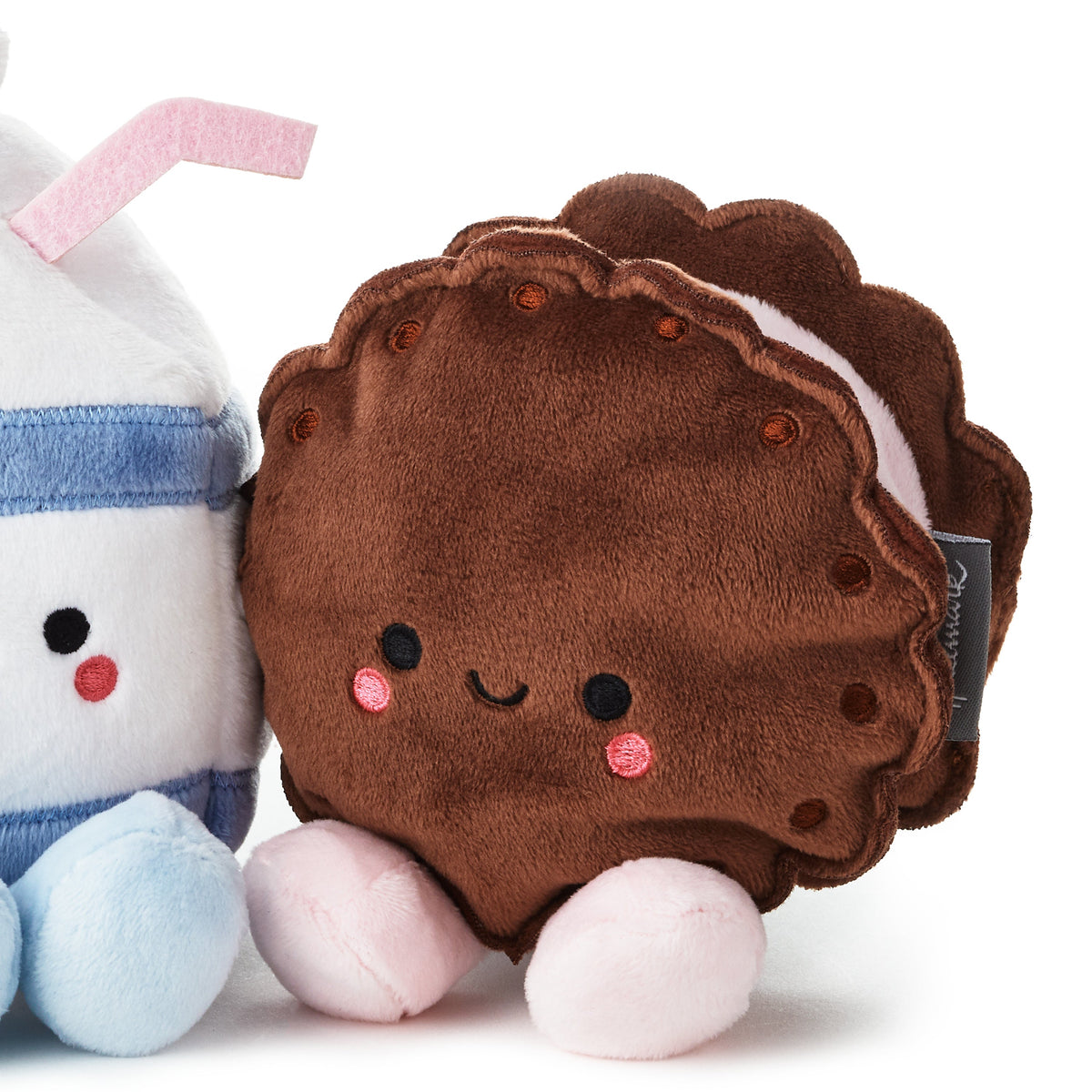 Better Together Milk & Cookie Magnetic Plush Pair