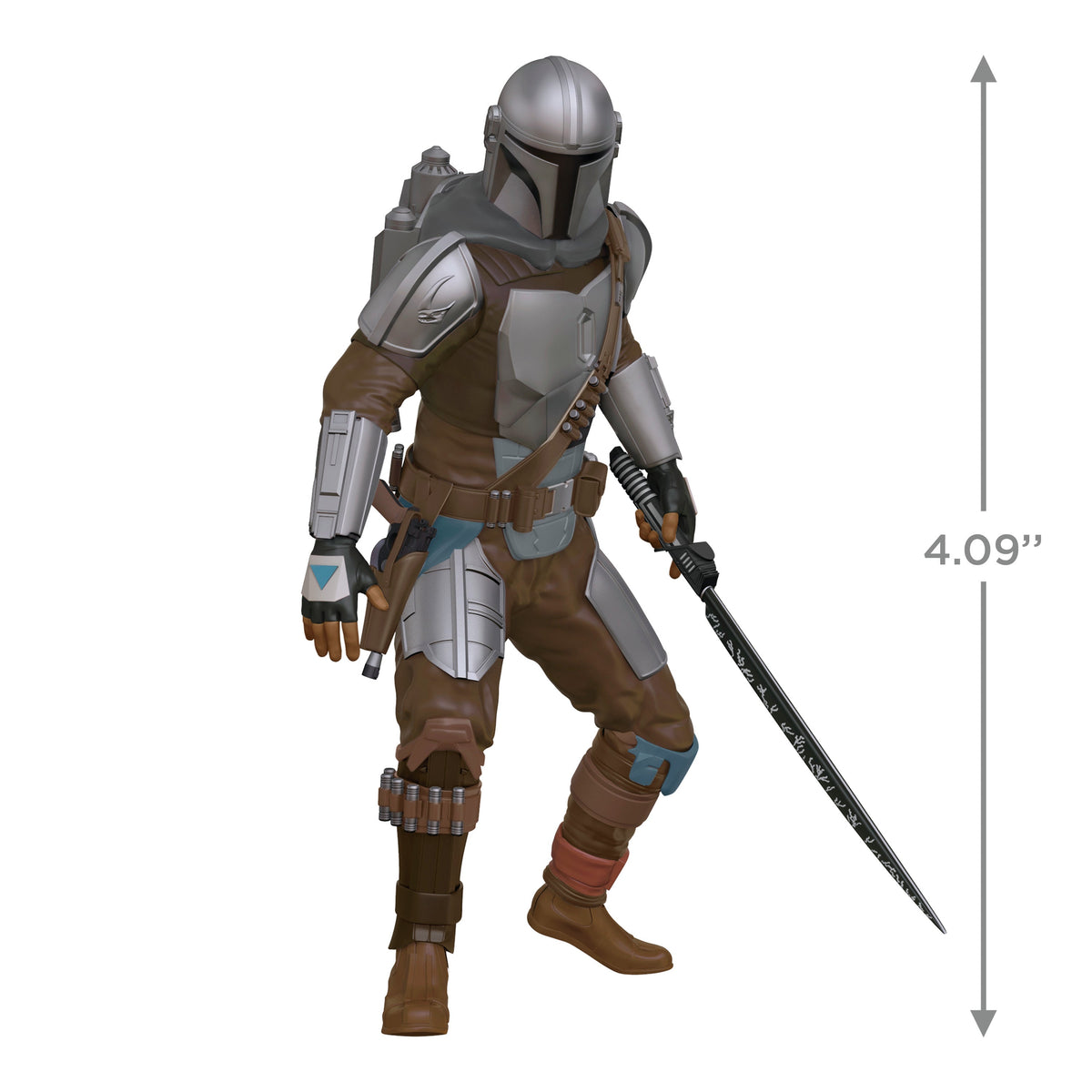 Keepsake The Mandalorian™ Ornament - Mandalorian & Dark Saber Design