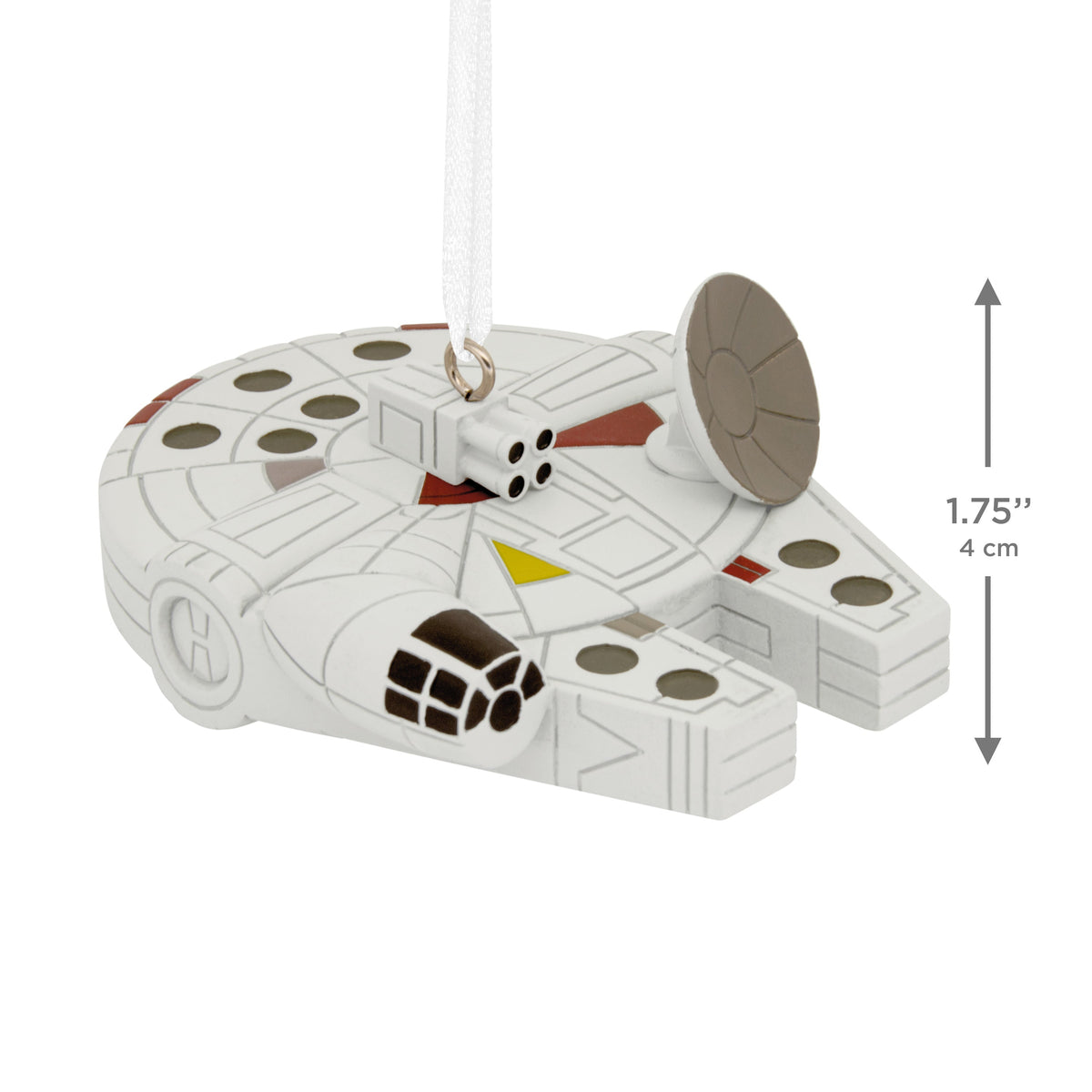 Collectable Star Wars™ Millennium Falcon Hanging Christmas Ornament