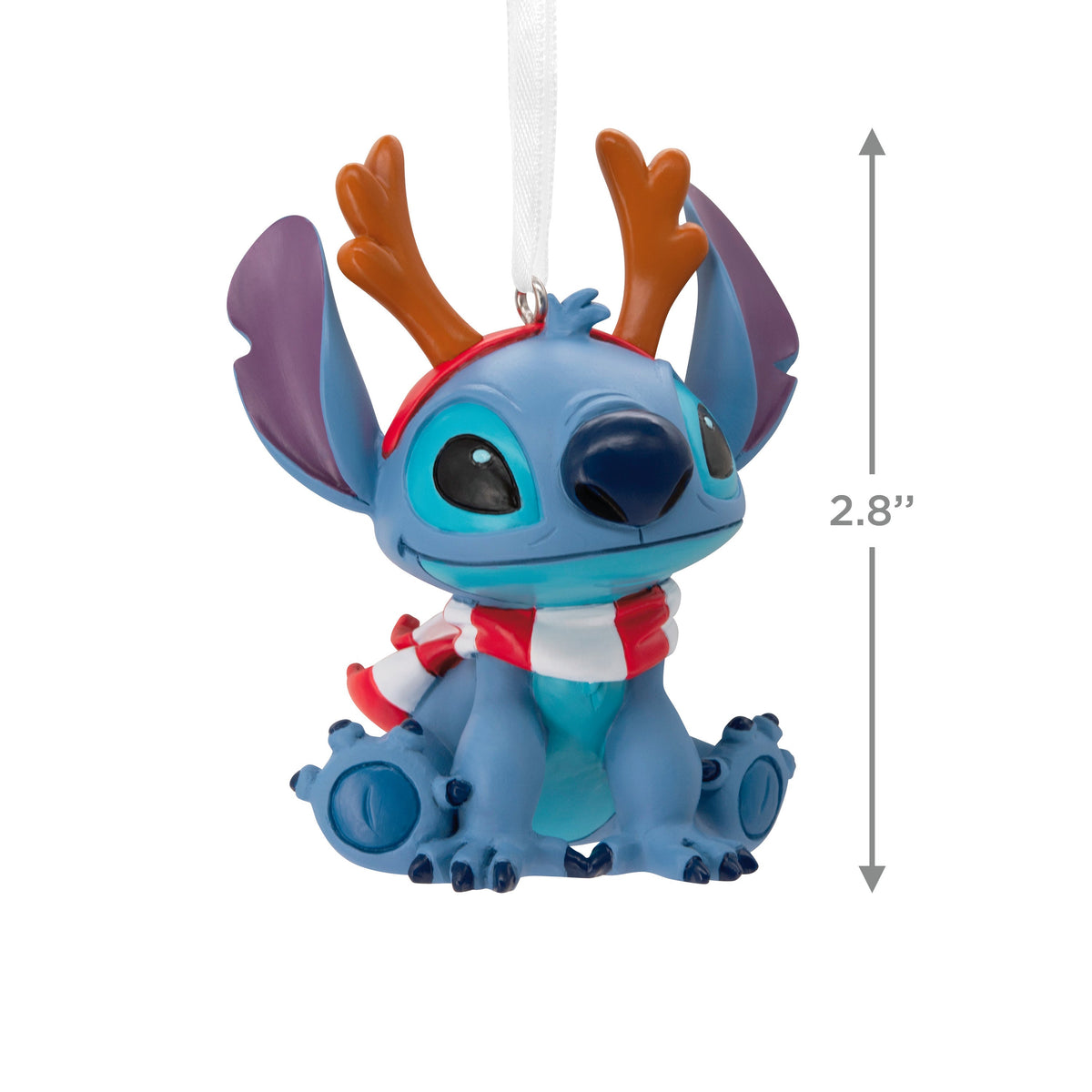 Collectable Disney Lilo & Stitch Christmas - Festive Stitch Ornament