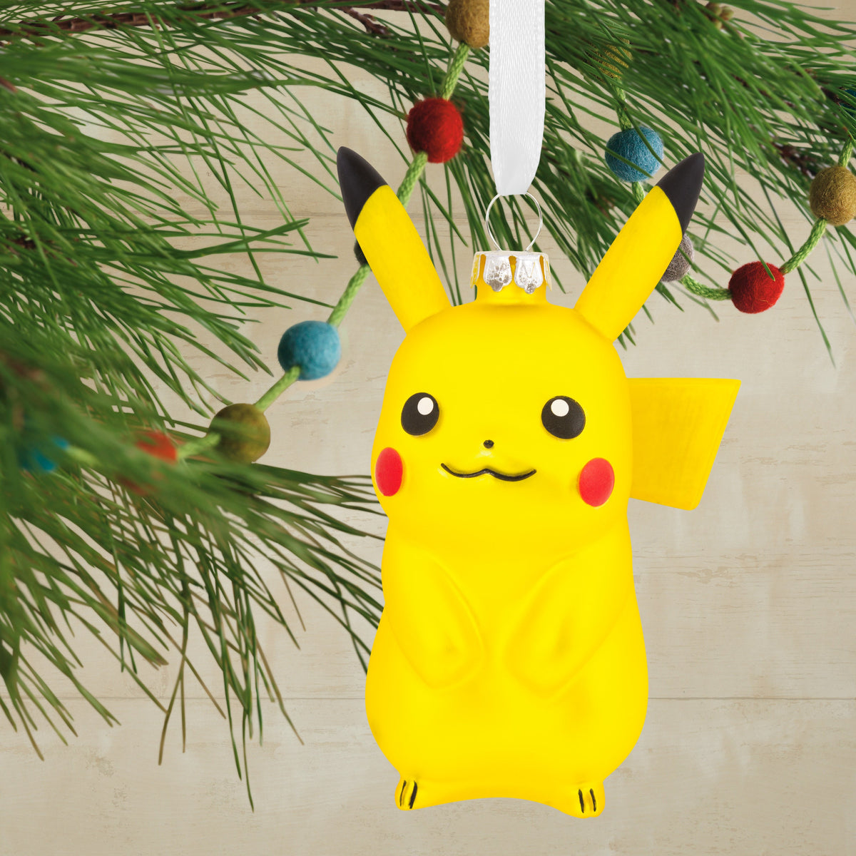 Collectable Pikachu Pokémon Glass Ornament
