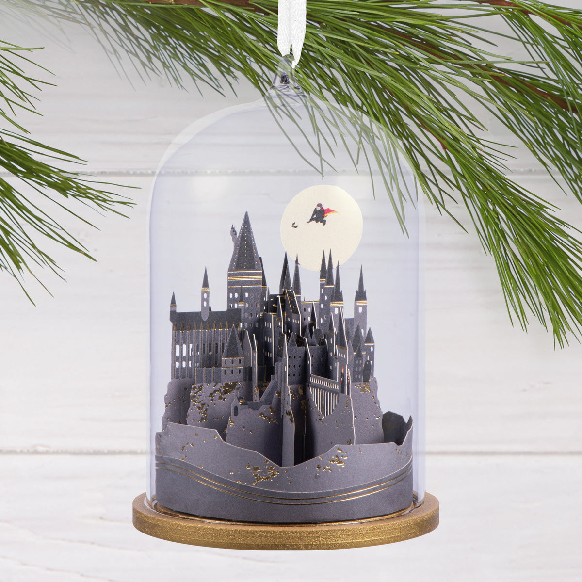 Collectible Signature Harry Potter™ - Hogwarts Castle Glass Ornament