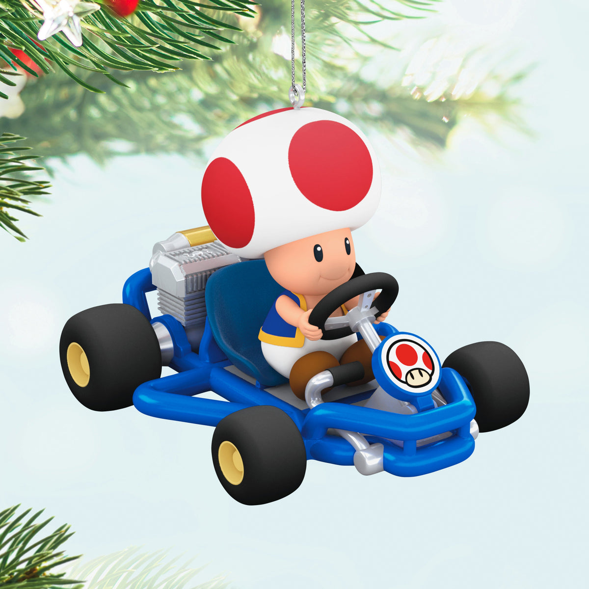 Collectable Mario Kart Keepsake - Toad Ornament