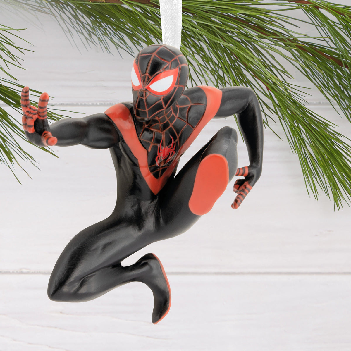 Collectible Marvel Spider Man Resin Hanging Christmas Ornament