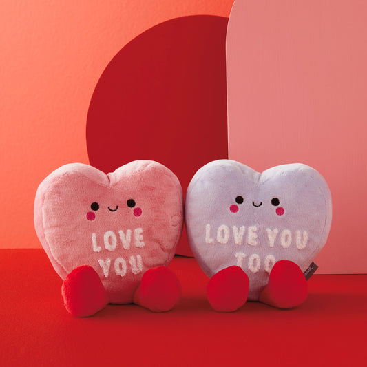 Better Together Candy Hearts Magnetic Plush Pair