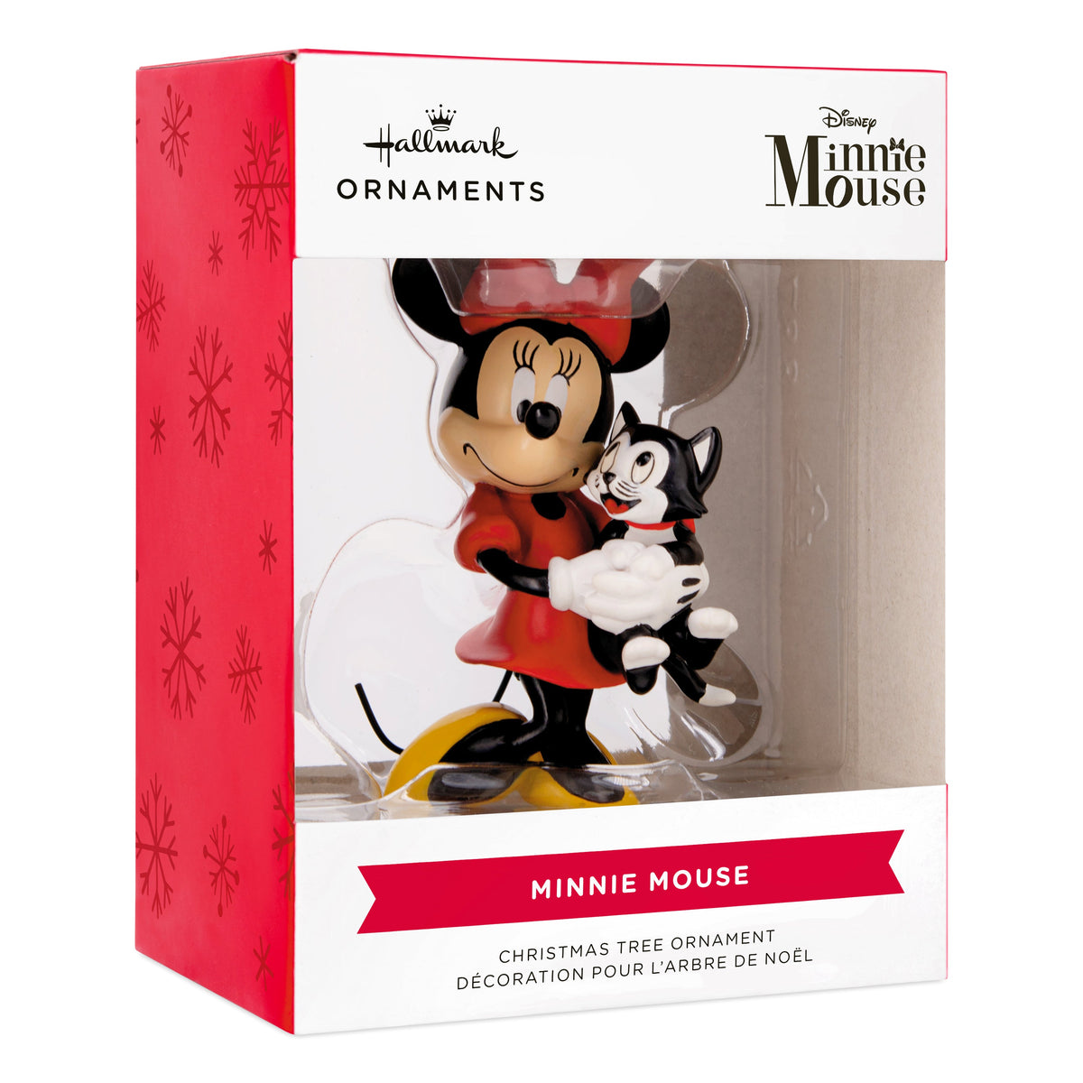 Collectable Disney Christmas - Minnie Mouse & Cat Ornaments