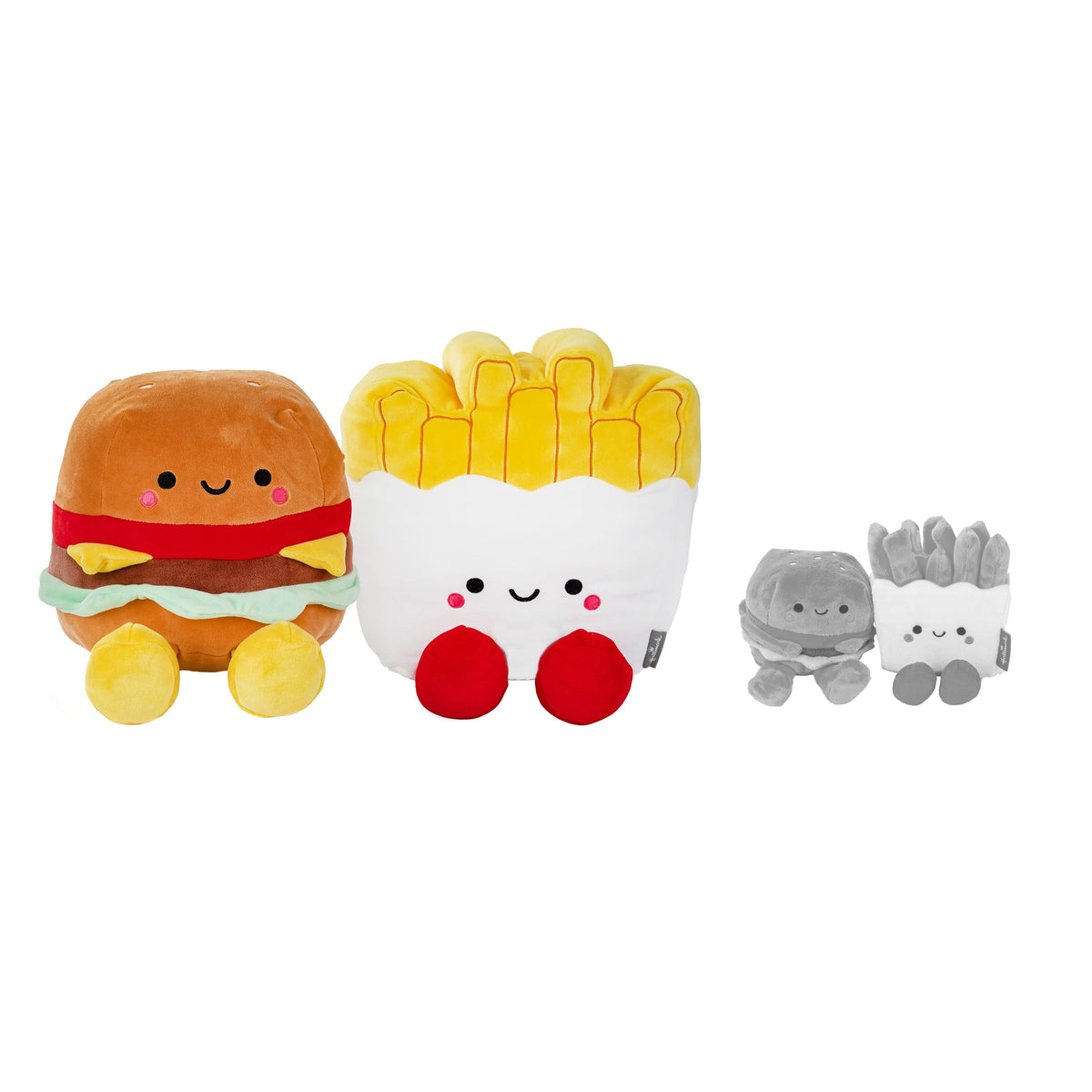 Better Together Jumbo Burger and Fries Magnetic Plush Pair