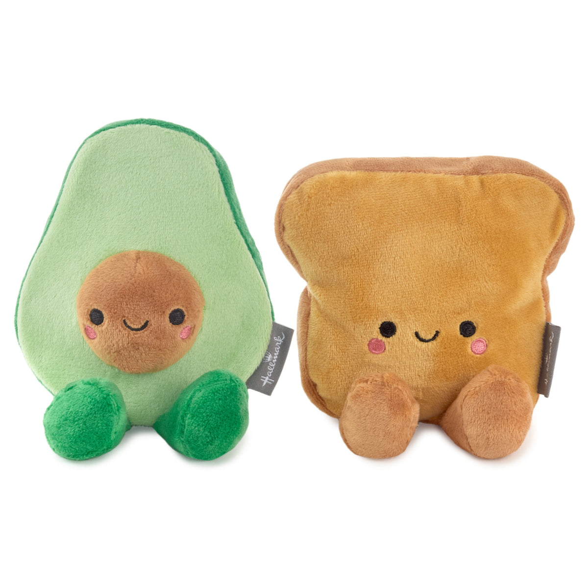 Better Together Avocado & Toast Magnetic Soft Toy Pair