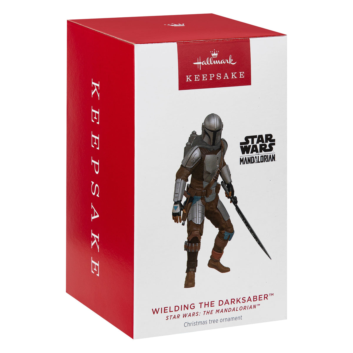 Keepsake The Mandalorian™ Ornament - Mandalorian & Dark Saber Design