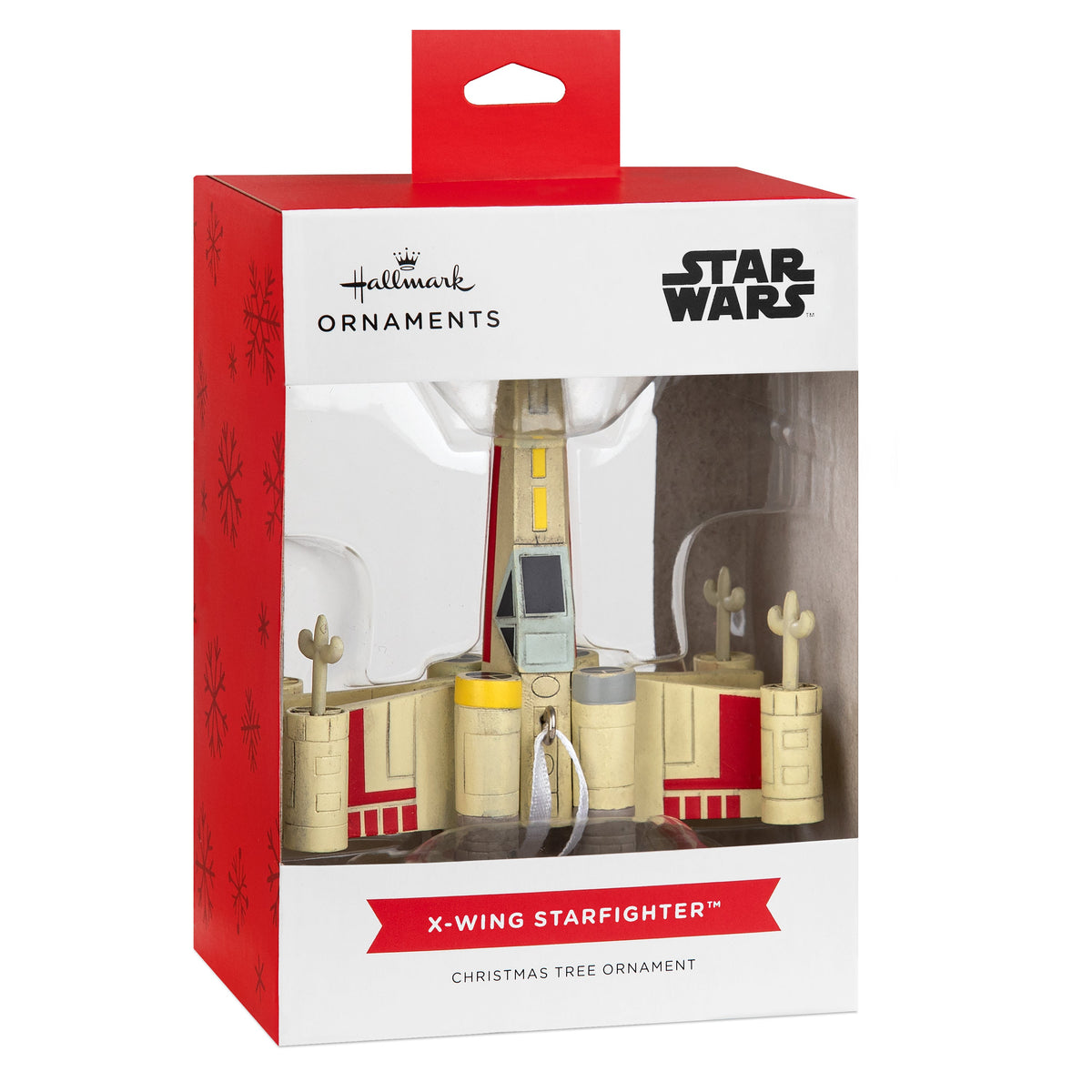 Collectable Star Wars™ Hanging Ornament - X Wing Fighter Ship Design