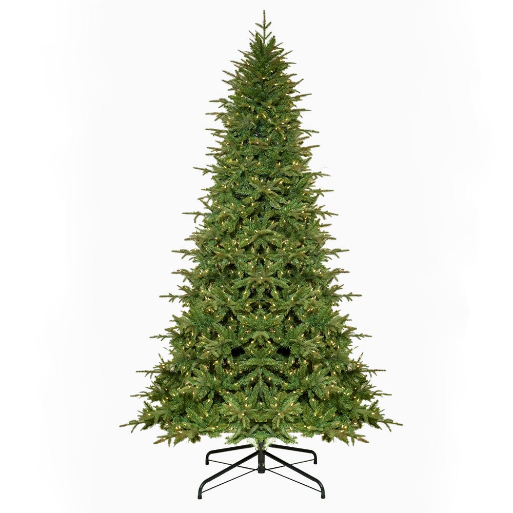 Kurt Adler 9-Foot 1000 Warm White LED Grand Fir Medium Tree